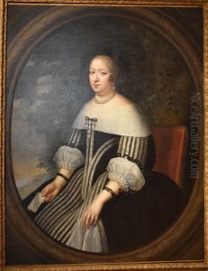 Portrait d'Anne d'Autriche en veuve