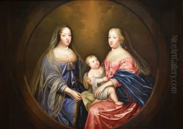Anne of Austria, Maria Theresa and the Dauphin - view 1