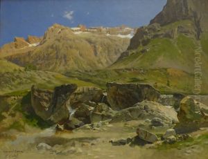 Rochers a La Berarde. Etude by Laurent Guetal