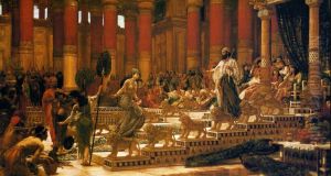 The Visit of the Queen of Sheba to King Solomon by Edward Poynter