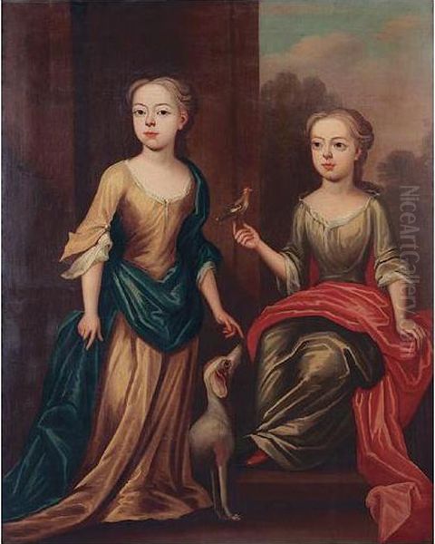 Portrait Of Two Young Ladies - view 1