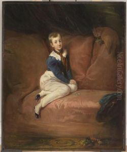 Portrait du Duc de Montpensier a l'age de sept ans Portrait du Duc de Montpensier a l'age de sept ans
