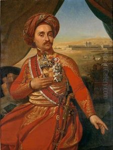 Portrait du Docteur Clot-Bey. by Antoine-Jean Gros
