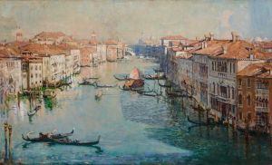 The Grand Canal by Arthur Streeton