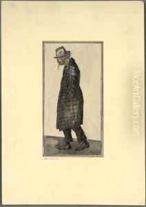 Professor J. Brough, 1910 by Howard Lloyd Roberts