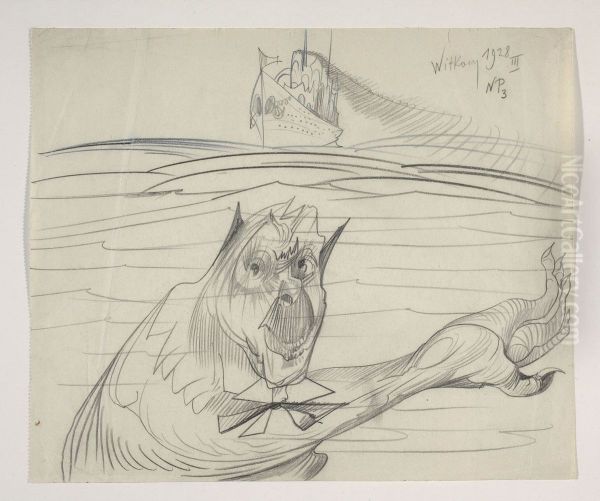 Composition with a ship - view 1