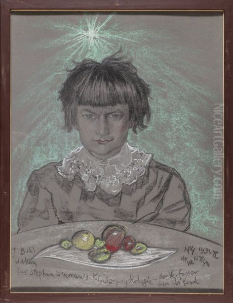 Portrait of Stefan Szuman as a child - view 1