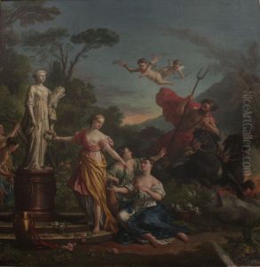 L'Enlevement de Proserpine by Joseph-Marie Vien