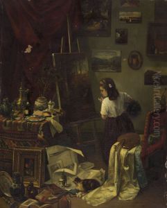 An Artist's Studio. by Vanderbilt Museum of Art