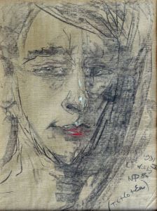 Autoportret by Stanislaw Ignacy Witkiewicz (Witkacy)