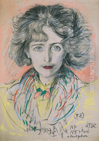 Portrait of Bronislawa Wlodarska Litauerowa - view 1