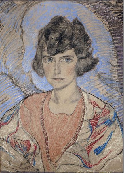 Portrait of Modesta Zwolinska - view 1