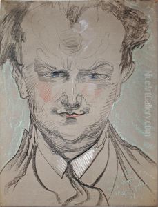Portrait of prof. Stefan Szuman Portrait of prof. Stefan Szuman