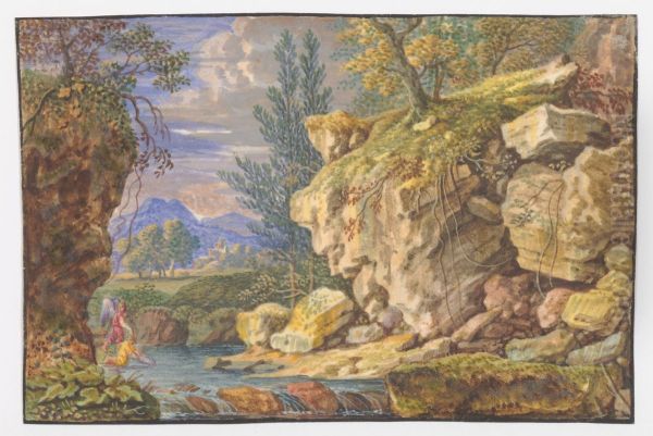 Landscape with Tobias and the Angel - view 1