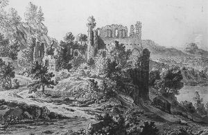Kirchenruine Beerenberg von SE