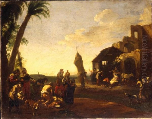 Adoration by the shepherds - view 1