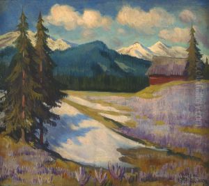 Wiosna w gorach by Stanislaw Ignacy Witkiewicz (Witkacy)