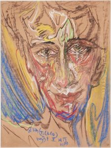 Portrait of Dr. Jan Wladyslaw Pakowski by Stanislaw Ignacy Witkiewicz (Witkacy)