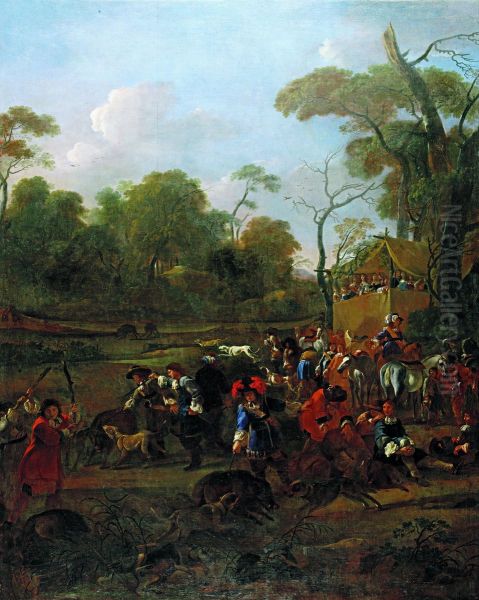 Boar hunt - view 1