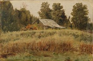 <<Domik na opuske>> by Ivan Shishkin