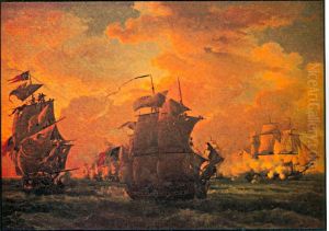 Combat de la Canonniere contre le Tremendous, 1806