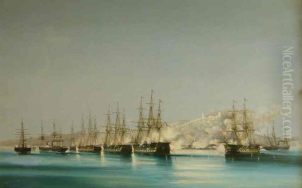 Bombardement de Tanger, 1844 - view 1