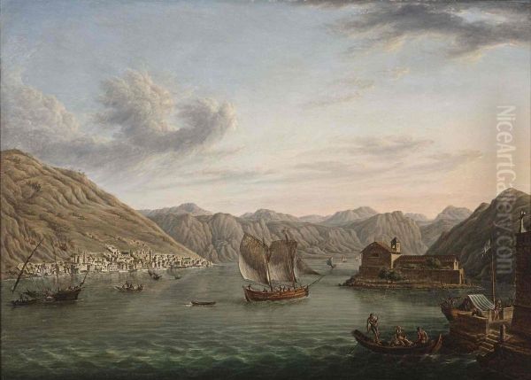 Vue de Perasto, dans le golfe de Kotor - view 1