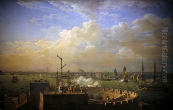 La rade de Cherbourg - view 1