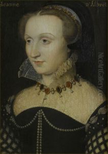 Portrait de dame inconnue, dite a tort de Jeanne d'Albret, reine de Navarre