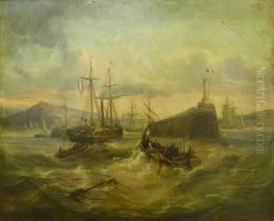Entree de port, 19e siecle