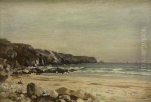 La plage de Pen-Hat et la pointe de Pen-Hir by Paul Sain