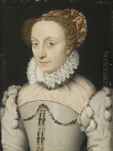 Portrait of an unknown woman by Francois Clouet