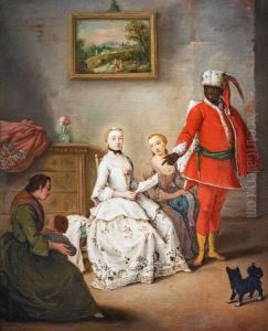 The Moorish EmbassyFrancais:L'ambassade du maureItaliano:L'ambasciata del moro