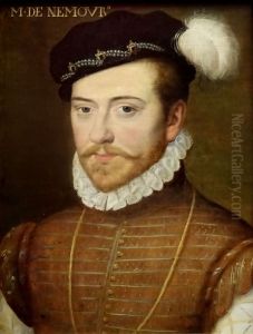 Portrait de Jacques de Savoie, duc de Nemours by Francois Clouet