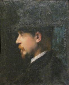 Portrait of Jules Henner (1858-1913) by Jean-Jacques Henner