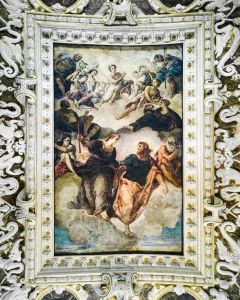 Jupiter hands over the dominion of the Adriatic to Venice by Niccolo Bambini