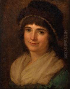 Portrait of Marguerite Duffour, wife of sculptor Nicolas Bornier