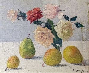 Fleurs et poires Fleurs et poires