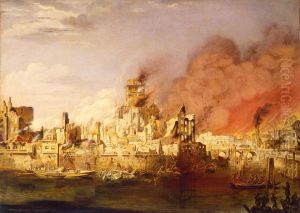 The Great Fire of Hamburg on May 5, 1842 The Great Fire of Hamburg on May 5, 1842