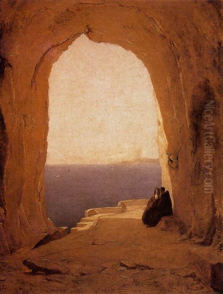 Grotto in the Gulf of Naples - view 1