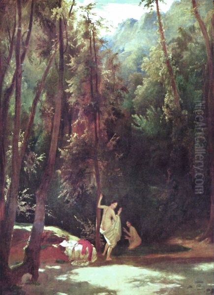 In the Park at Terni - view 1
