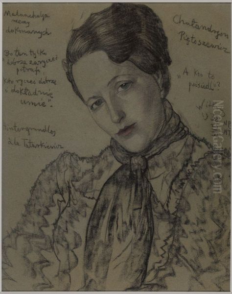 Asymetryczna Dama - Portret Eugenii Wyszomirskiej-Kuznickiej - Melancholia rzeczy dokonanych - view 1