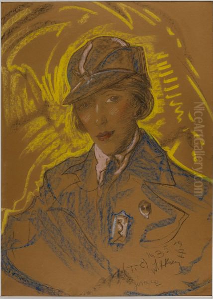 Asymetryczna Dama - Portret Eugenii Wyszomirskiej-Kuznickiej - goraco - view 1