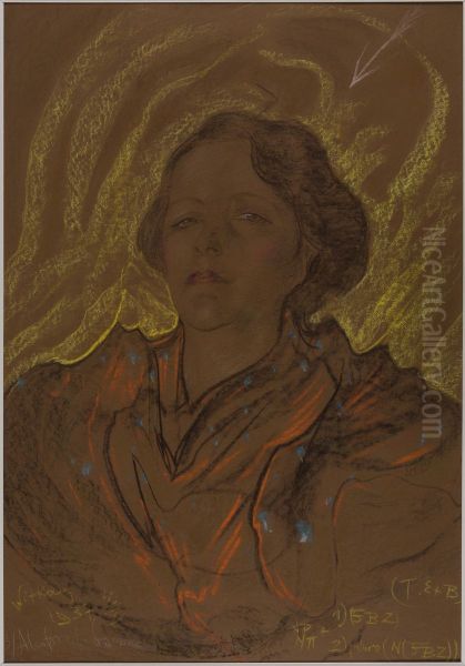 Asymmetric Lady - Portrait of Eugenia Wyszomirska-Kuznicka - view 1