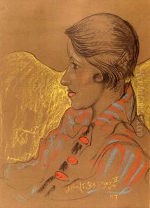 Asymetryczna Dama - Portret Eugenii Wyszomirskiej-Kuznickiej