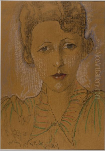 Asymetryczna Dama - Portret Eugenii Wyszomirskiej-Kuznickiej - view 1
