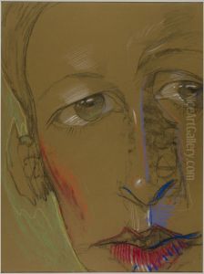 Asymetryczna Dama - Portret Eugenii Wyszomirskiej-Kuznickiej