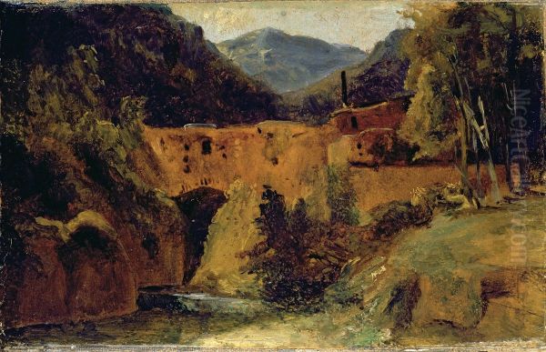 Mill in the valley near Amalfi - view 1