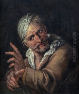 Man's head(or The muleteer)Francais:Tete d'homme(ou Le muletier)Italiano:Testa di uomo(o Il mulattiere)