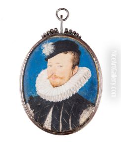 Okand man by Nicholas Hilliard